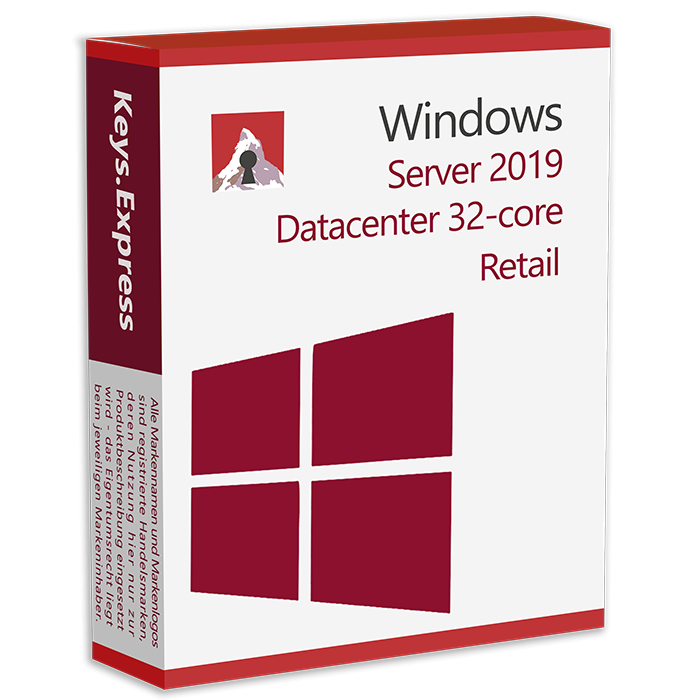 Windows Data Center 2019 32 Core